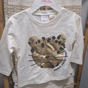 ZARA LONG SLEEVE TSHIRT